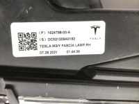 Tesla 3 y протитуманна фара правий led drl 1624798-00-a в Україні, фото thumb