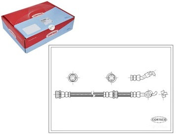 фото thumb №1, Шланг гальмівний cor19033546 corteco