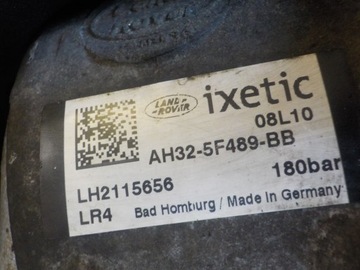 фото thumb №5, Range rover sport 3.0 d v6 tdv6 11r 245km насос підвішування ah32-5f489-bb