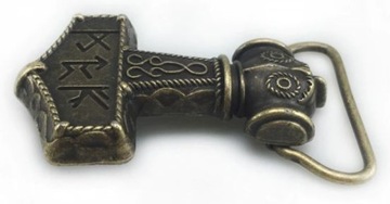 MŁOT THORA klamra zapinka kopla do pasa celt viking