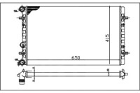 Купить Радиатор vw golf iv 97-03 octavia depo, фото thumb