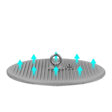 МОЩНЫЙ светодиодный светильник для мастерской UFO 200W 20000LM