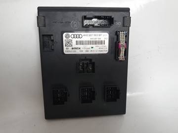 фото thumb №1, Audi a8 d4 модуль комфорта bcm бортовой сетью 4h0907063bp 4h0907063 легальный оригинальный номер