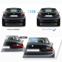 фото thumb №14, Лампы задняя ne kpl full led laser neon dynamic тюнинг bmw 3 g20 g80 2019-2024
