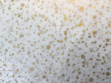 white-gold star półpergamin 100 arkuszy 18g