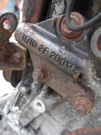 фото thumb №10, Primera p11 2.0b 99' блок двигателя dół wał