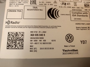 фото thumb №8, Зчитувач карти sd навігації чейнджер програвач дисків golf vii 7