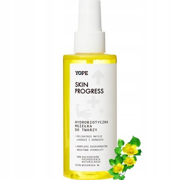 YOPE SKIN PROGRESS MIST НЕЖНО МАТИРУЕТ ЛИЦО