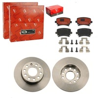 фото thumb №1, Trw dtec тормозные диски+ тормозные колодки задняя vw scirocco iii 2008-17