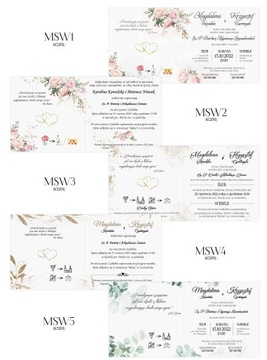 СВАДЕБНЫЕ ПРИГЛАШЕНИЯ ДЛЯ GLAMOUR GOLD WEDDING MS
