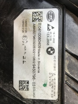 фото thumb №12, Bmw 3 g20 g21 рестайлинг лампа передняя правая полный led 9450796