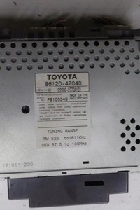 фото thumb №3, Toyota prius 02 радіо заводський 86120-47040