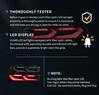 фото thumb №11, Chevrolet camaro 2016- лампа лампи задня led kpl vland тоновані +задній хід 6pin