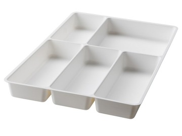IKEA WKŁAD DO SZUFLADY 31x50x4,5 cm, BIAŁY