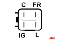 Купить As-pl регулятор напряжения генератора honda задняя mitsubishi, фото thumb