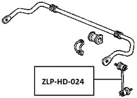 фото thumb №2, Nty zlp-hd-024 тяга / кронштейн, стабилизатор