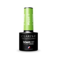 CLARESA ГИБРИДНЫЙ ЛАК NEON 5 мл NEON 4