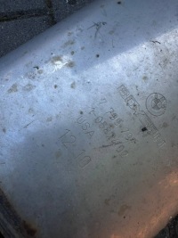 Bmw x6 e71 гаситель конечный труба выхлопная 3.0 7799797 8509981 Недорого, фото thumb