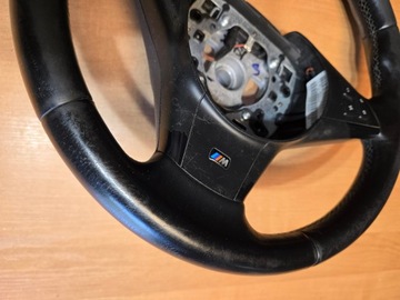 фото thumb №8, Bmw e60 e61 e63 рестайлінг кермо м-пакет шкіряний мультифункція старт сплав