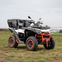 Водонепроницаемый багажник для квадроцикла Shark AX объемом 165 л совместимый с Segway AT5 AT6