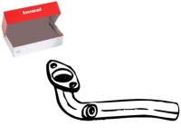 фото thumb №1, Труба выхлопная перед toyota yaris 1.0 04.99-09.05 bosal