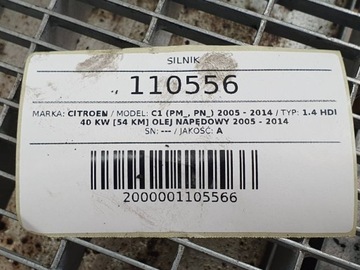 фото thumb №10, Двигун комплектний 1.4 hdi 8ht дизель citroen c1 peugeot 107