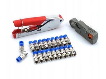 Компрессионные клещи 20x F Plug RG-6