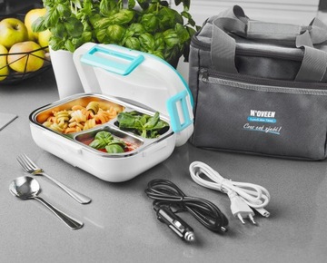 ELEKTRYCZNY LUNCH BOX TERMOS OBIADOWY SAMOCHODOWY