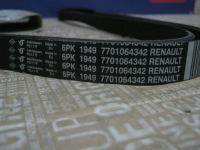 Ремень генератора 2.2 d td laguna i espace iii org Доставка, фото thumb