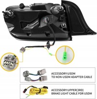 фото thumb №8, Ford mustang 2015-2023 лампа лампи задні led vland тоновані europa