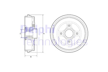 фото thumb №2, Барабани гальмівні 2szt. з підшипник clio iv clio грандтур iv clio van