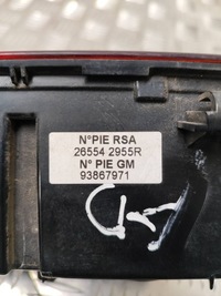 фото thumb №9, Opel vivaro 2016 права сторона світло протитуманні задні