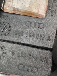 фото thumb №6, Фонари номерного знака регистрационный audi tt 8n 8n0943022a 8n0943021a пара