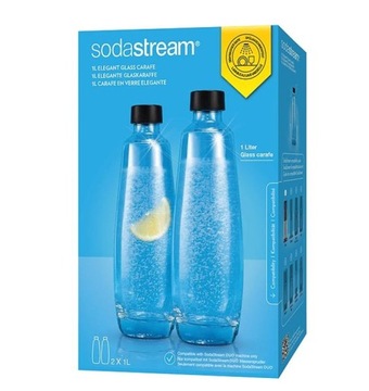OUTLET Zestaw butelek SODASTREAM Duo 2 szt 1L - Do modelu Sodastream DUO