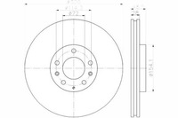 фото thumb №1, Textar гальмівні диски гальмівні 2szt mazda перед cx-7 cx-9