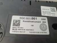 фото thumb №6, Лічильник приладова панель прилади vw golf vii 5g0920861