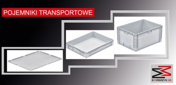 ПЛАСТИКОВЫЙ КОНТЕЙНЕР 600х400х110 СИНИЙ