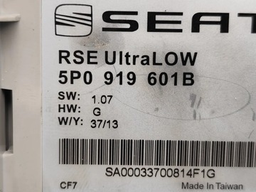 фото thumb №7, Seat altea монітор / дисплей / екран 2014 mpv 5p0919601b 07-15