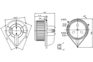 фото thumb №11, Повітродувка nissens 87128 46722702