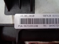 фото thumb №4, Подушка подушка безпеки пасажир citroen c3 ii ds3
