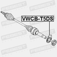 фото thumb №11, Подшипник вала приводного volkswagen transporter 7h 2003-2010 mex