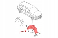 фото thumb №16, Оригинальные подкрылок перед audi q7 4l0809962e od aso