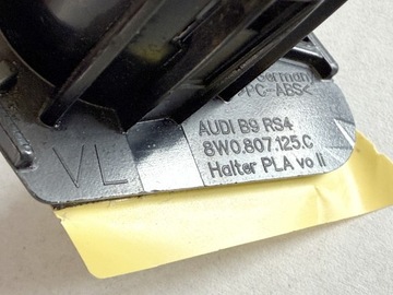 фото thumb №8, Кошик датчик pdc тримач переднє лівий - audi a4 rs4 8w0 b9 rs 4 - aso