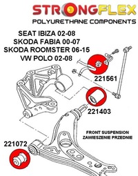 фото thumb №2, 221561b - втулка стабілізатора передній strongflex