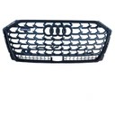 фото thumb №10, Audi a8 s8 4n0 d5 рестайлинг s-line 21- бампер решётка радиатора решётка перед чёрный / чёрный