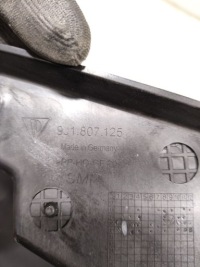 фото thumb №7, Кронштейн бампера porsche taycan 4s 2022 з задній з лівий 9j1807125