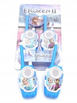 ŁKI TOKI WALKIE TALKIE FROZEN2 ELSA КОРОТКОВОЛНОВЫЕ ПУТЕШЕСТВЕННИКИ