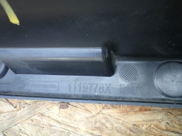 фото thumb №11, Renault zoe i 12- решітка решітка середня бампера переднього 1119778x