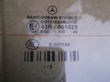 фото thumb №9, Mercedes e w212 скло задня зад sedan оригінальна