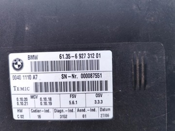 фото thumb №7, Bmw 7 серія модуль / блок керування сидіння 730ld дизель 170kw 231 hp 6927312